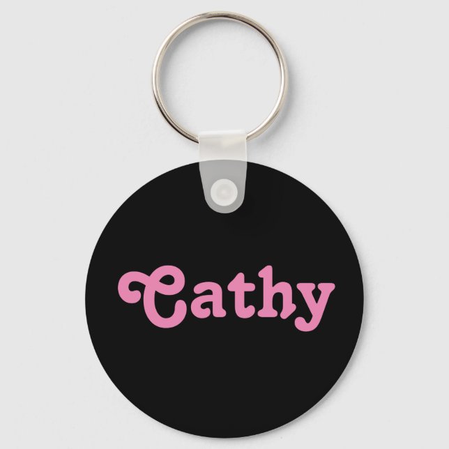 Porte-clés Porte - clé Cathy (Recto)