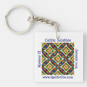 Porte-clés Porte - clé celtique de solstice