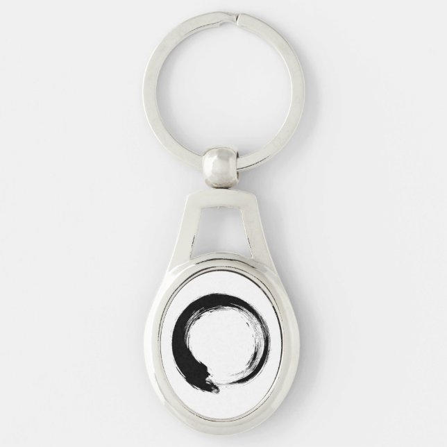 Porte-clés Porte - clé Cercle Zen Enso (Devant)