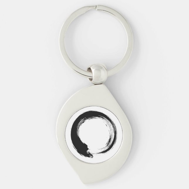 Porte-clés Porte - clé Cercle Zen Enso (Devant)