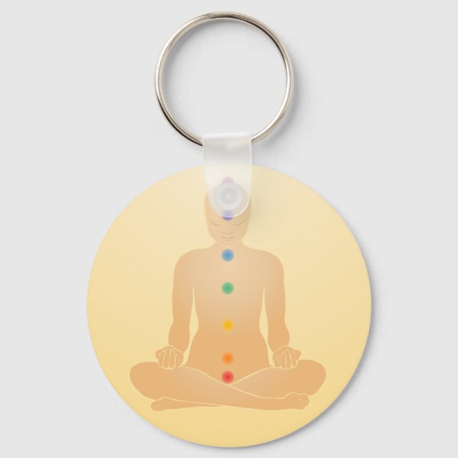 Porte-clés Porte - clé Chakras (Recto)
