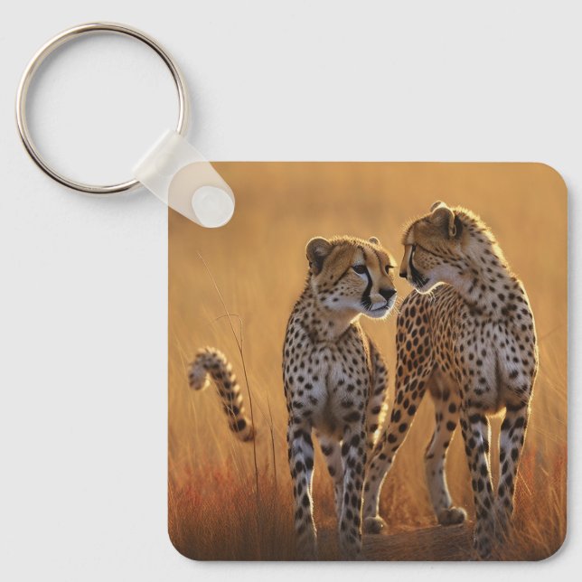 Porte-clés Porte - clé Cheetah (Recto)