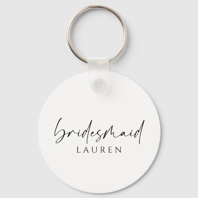 Porte-clés Porte - clé Chic Bridesmaid (Recto)