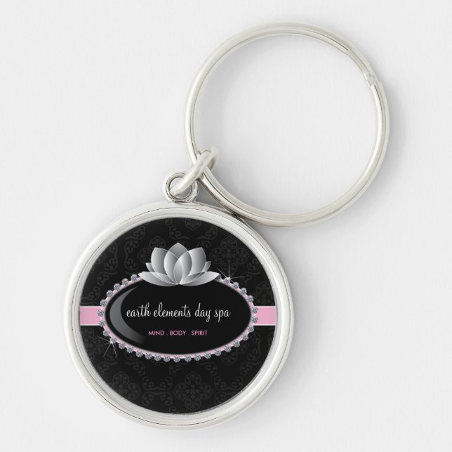 Porte-clés Porte - clé chic fait sur commande de Lotus (Devant)