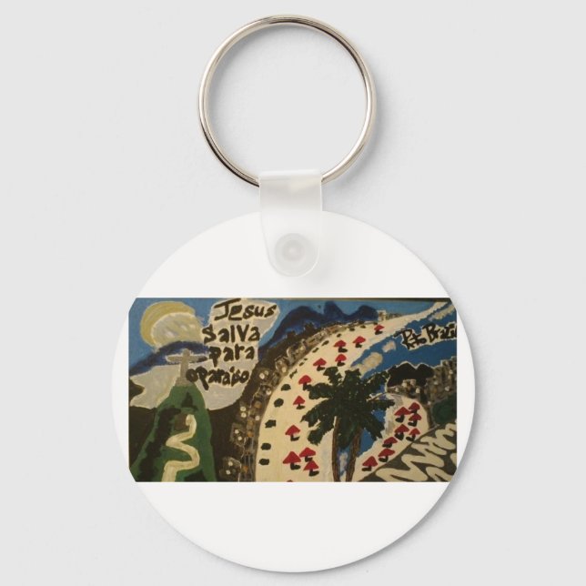 Porte-clés Porte - clé/chrétien brésilien/Rio (Recto)