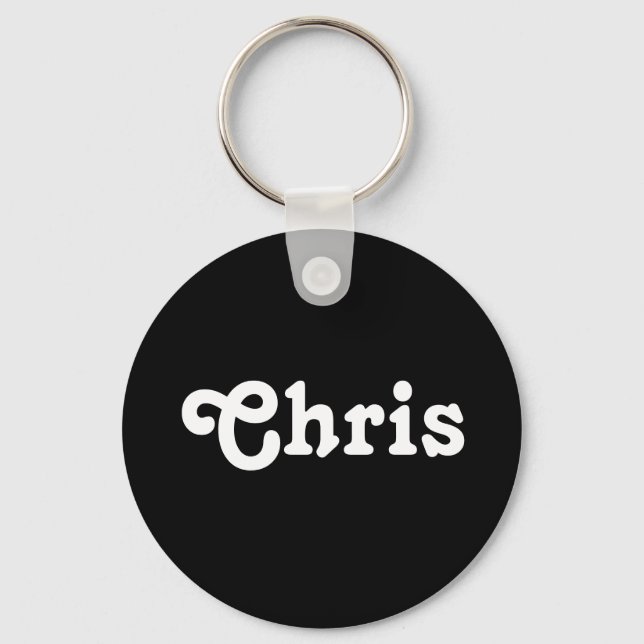 Porte-clés Porte - clé Chris (Recto)