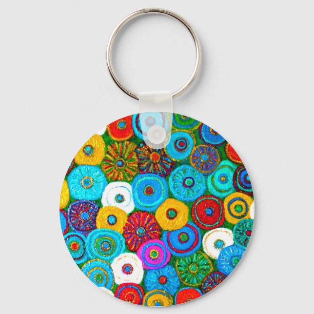 Porte-clés Porte - clé circulaire complet (Recto)