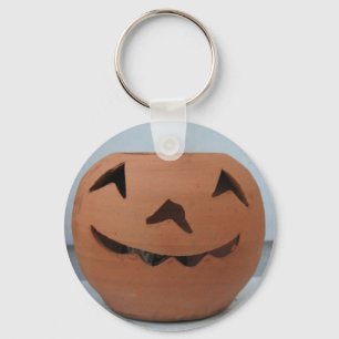Porte-clés Porte - clé Citrouille souriant