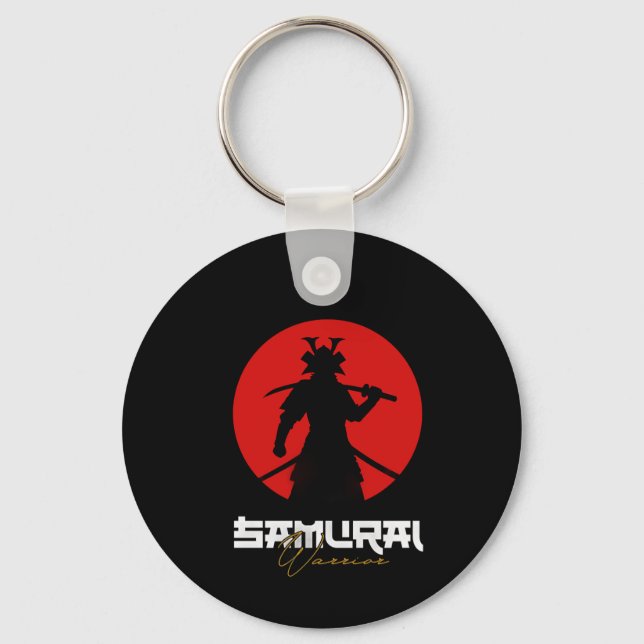 Porte-clés Porte - clé classique Samurai Dragon (Recto)
