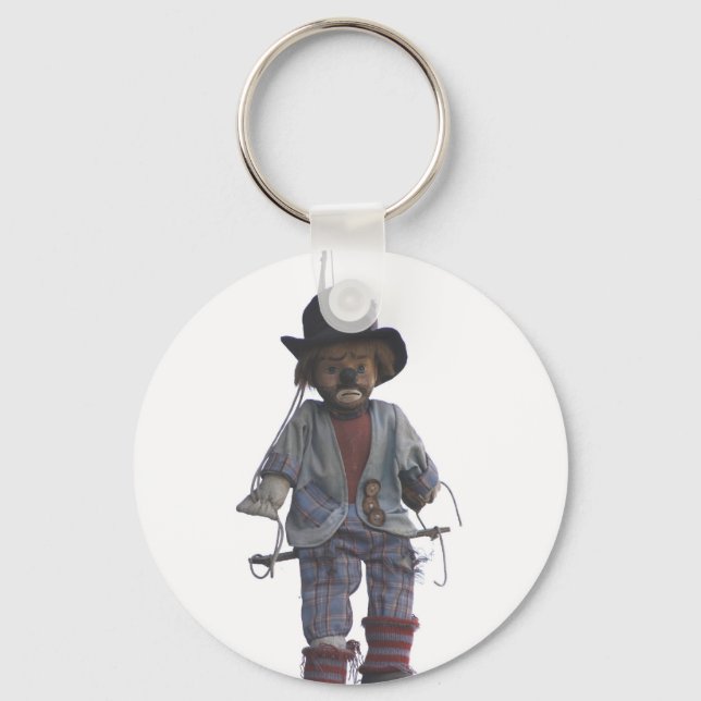 Porte-clés porte - clé clown (Recto)