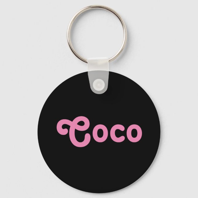 Porte-clés Porte - clé Coco (Recto)