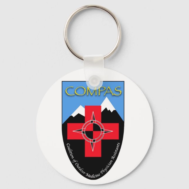 PORTE-CLÉS PORTE - CLÉ COMPAS (Recto)