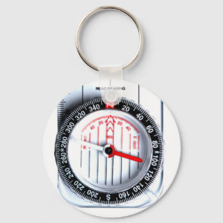 Porte-clés Porte - clé - Compas d'orientation