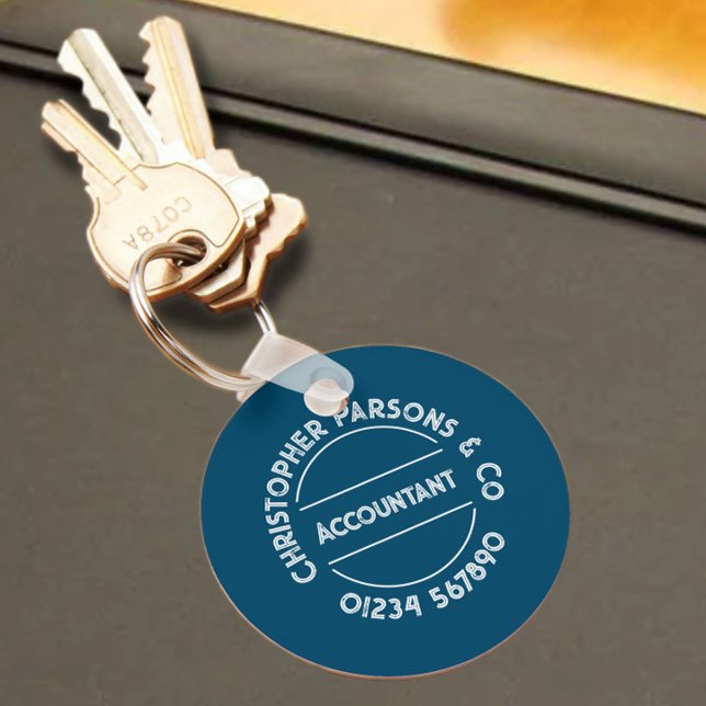 Porte-clés Porte - clé comptable (Créateur téléchargé)