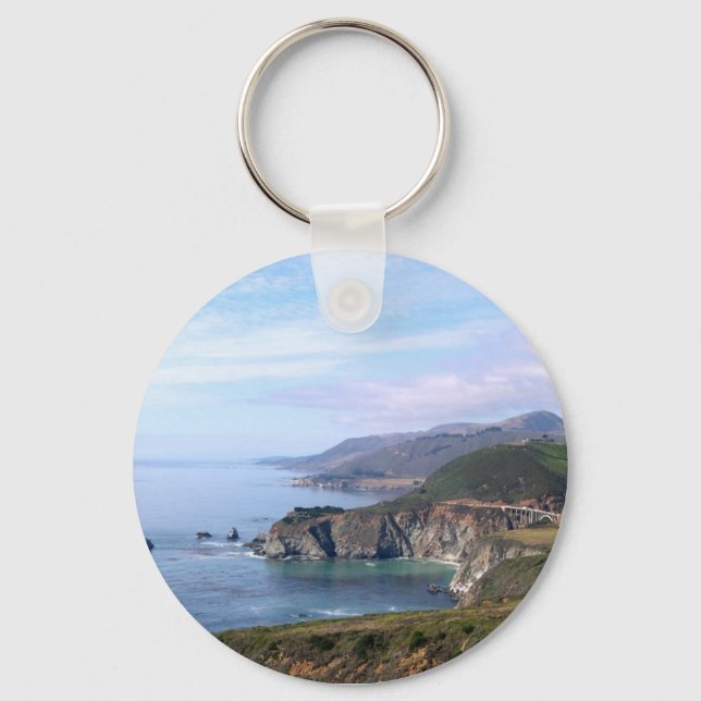 Porte-clés Porte - clé - Côté près de Big Sur (Recto)