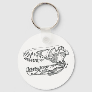 Porte-clés Porte - clé crâne T-Rex