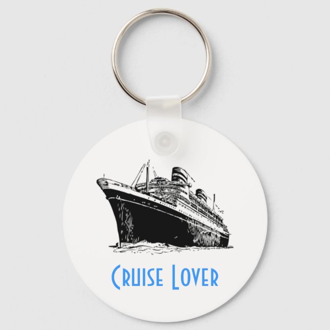PORTE-CLÉS PORTE - CLÉ CROISIÈRE LOVER (Recto)