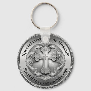 Porte-clés Porte - clé croix personnalisées
