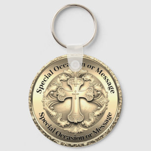 Porte-clés Porte - clé croix personnalisées