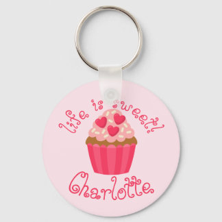Porte-clés Porte - clé Cupcake personnalisé