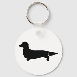 Porte-clés Porte - clé Dachshund aux cheveux longs