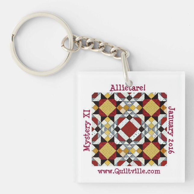 Porte-clés Porte - clé d'acrylique d'Allietare (Devant)