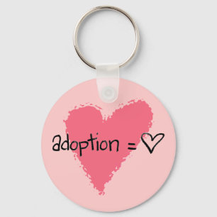 Porte-clés Porte - clé d'adoption
