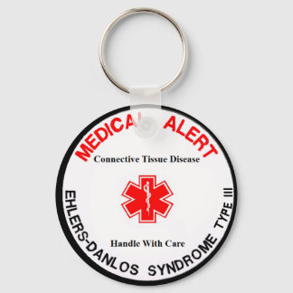 Porte-clés porte - clé d'alerte médicale de type 3