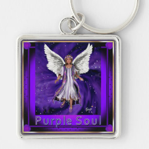 Porte-clés Porte - clé d'âme pourpre