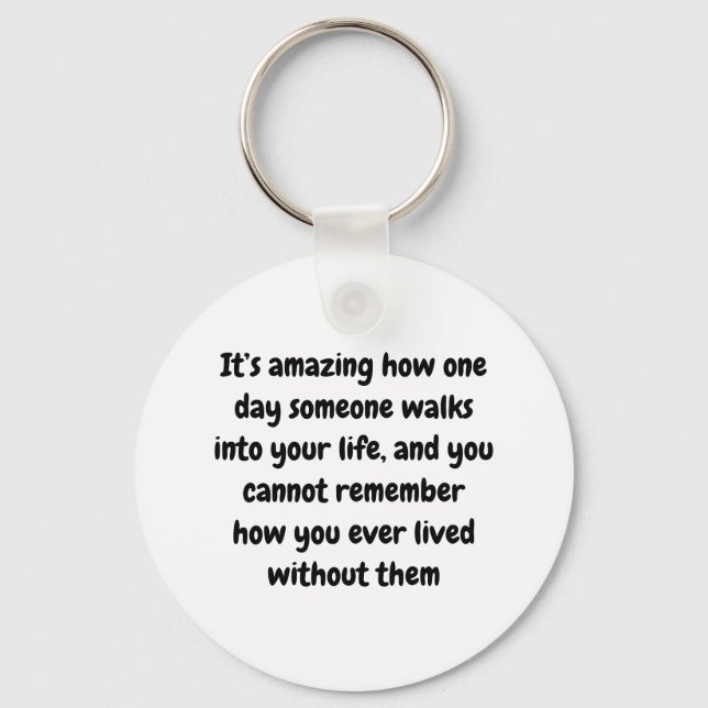 Porte-clés Porte - clé d'amour (Recto)