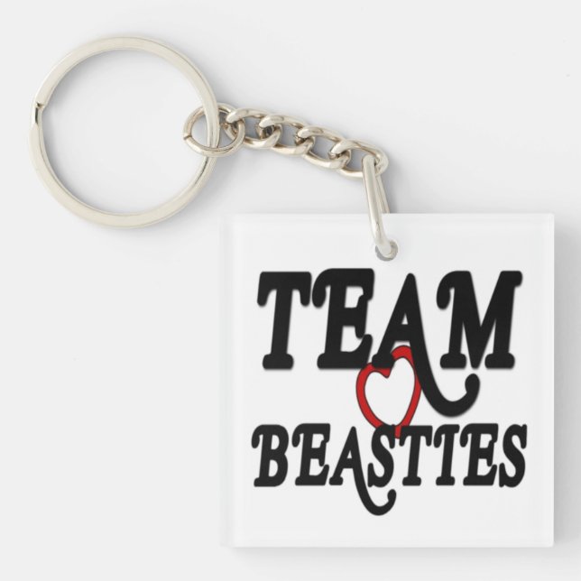 Porte-clés Porte - clé d'amour de Beasties d'équipe (Devant)