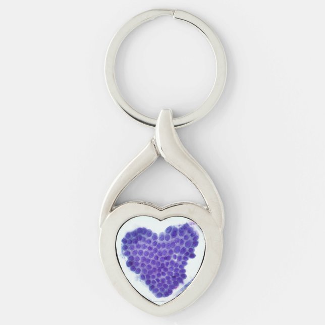 Porte-clés Porte - clé d'amour de la cytopathologie (Devant)