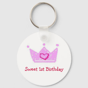 Porte-clés Porte - clé d'anniversaire du bonbon de la fille