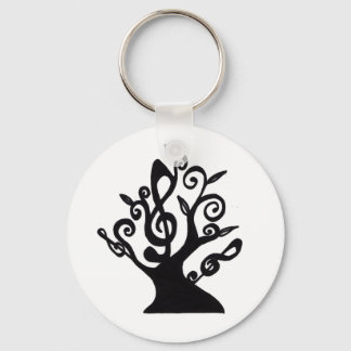 Porte-clés Porte - clé d'arbre musical
