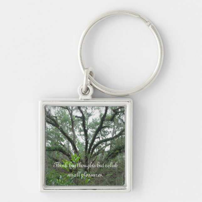 Porte-clés Porte - clé d'arbre paisible (Devant)