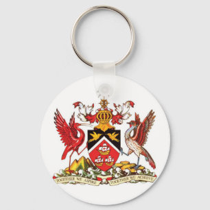 Porte-clés Porte - clé d'armoiries de Trinité-et-Tobago