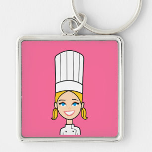 Porte-clés Porte - clé d'art de chef grand