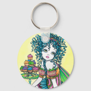Porte-clés Porte - clé d'art de la coupe de fée de beurre