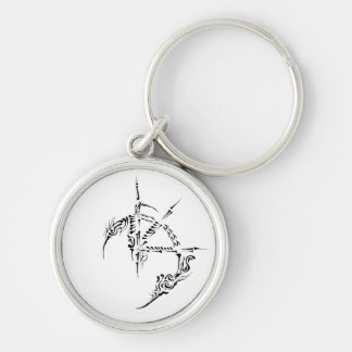 Porte-clés Porte - clé d'art tribal Edgy