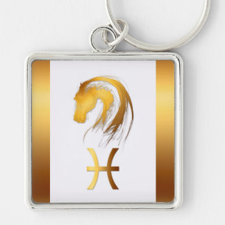 Porte-clés Porte - clé d'astrologie de Pisces Horse
