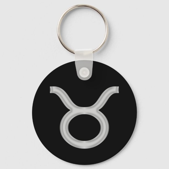Porte-clés Porte - clé d'astrologie Taurus Zodiac (Recto)