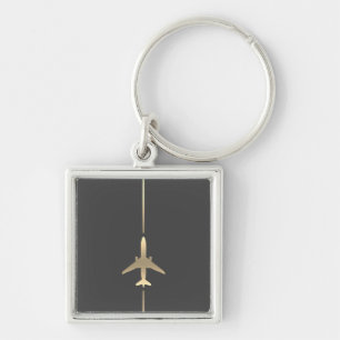 Porte-clés Porte - clé d'aviation minimal