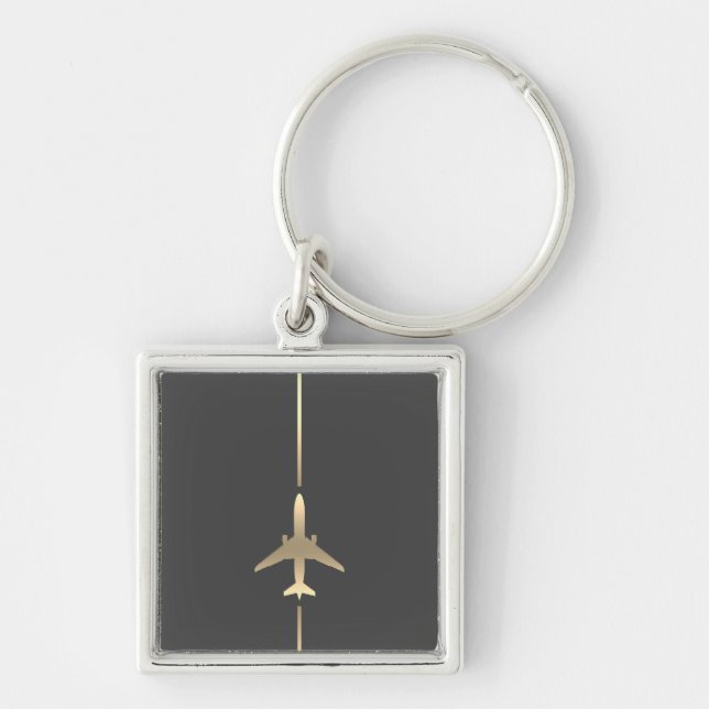 Porte-clés Porte - clé d'aviation minimal (Devant)