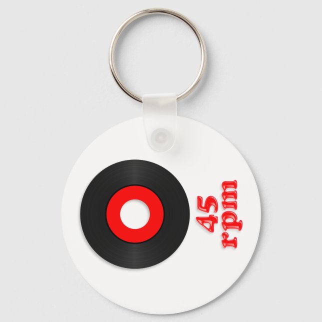 Porte-clés porte - clé de 45 tr/min (Recto)