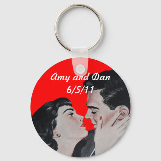 Porte-clés Porte - clé de baiser vintage