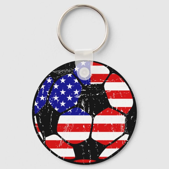 Porte-clés Porte - clé de balle de football américain (Recto)