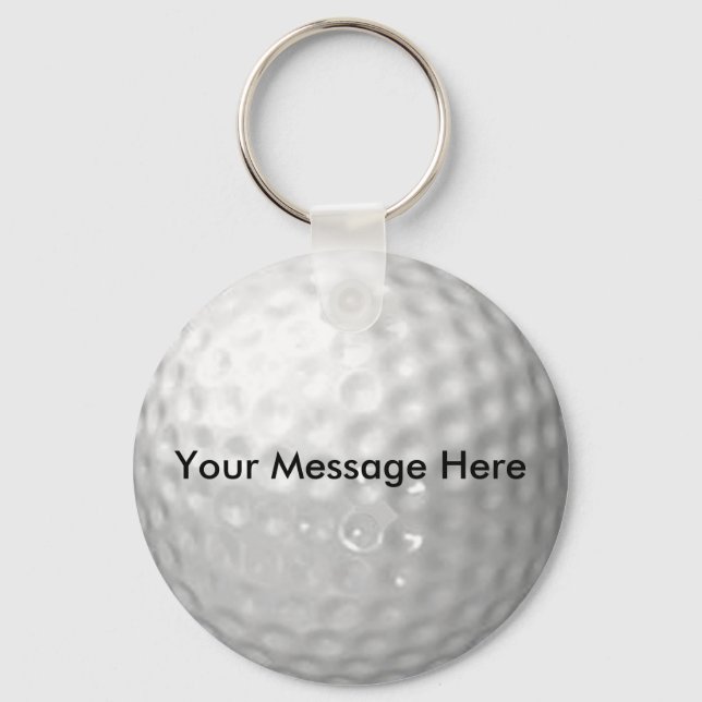 Porte-clés Porte - clé de balle de golf (Recto)