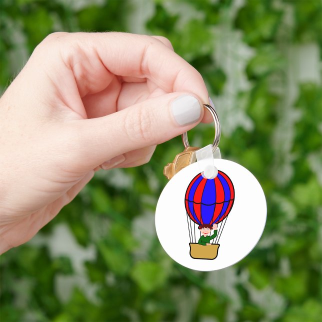 Porte-clés Porte - clé de ballon à air chaud (Créateur téléchargé)