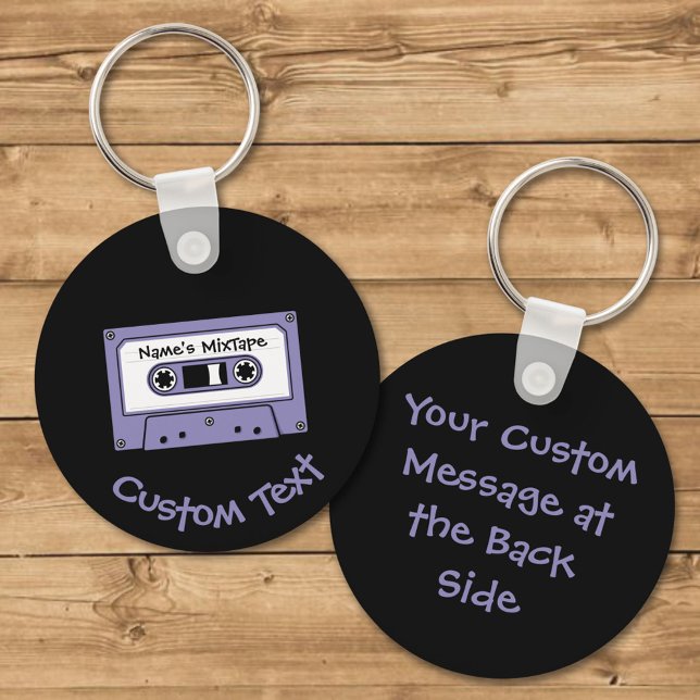 Porte-clés Porte - clé de bande audio Cassette (Créateur téléchargé)