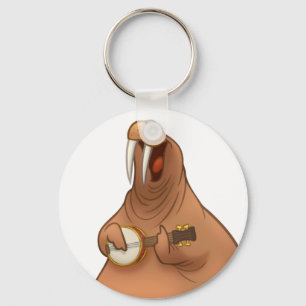 Porte-clés Porte - clé de Banjo-Strummin' Walrus